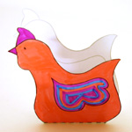 bricolage poule paques