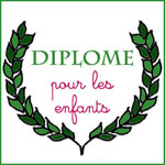 Diplôme enfant à imprimer